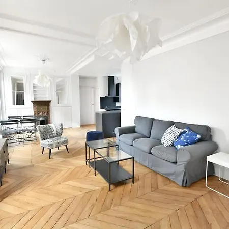 Apartamento Bright Bon Marche Stgermain Designer 2bd2ba *